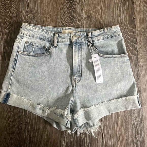 Tgla Pants - Francesca’s Tgla Women’s Denim Blue Women's Shorts. NWT